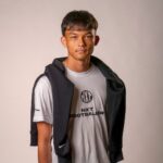 NXT footballer white T navy jacketshirt