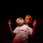 NXT footballer chest control